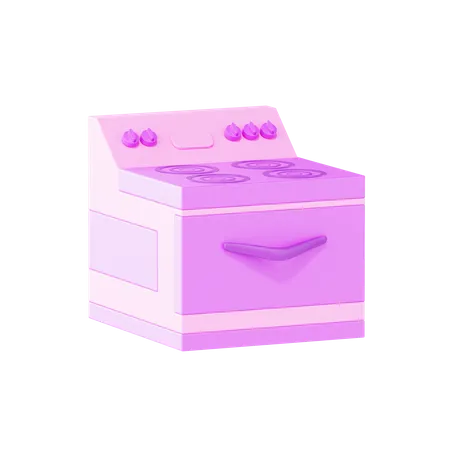 Washing Machine  3D Illustration
