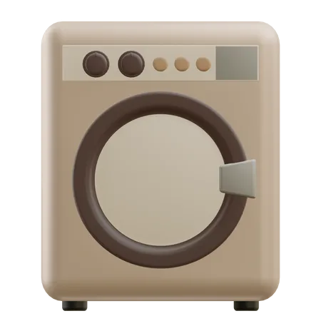 Wash Machine Home Things Electronic Icon Illustration 3D Icon
