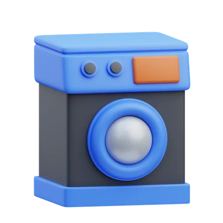 Washing Machine 3D Icon