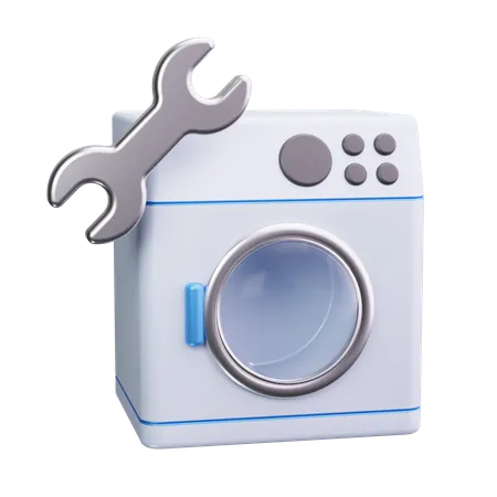 洗濯機の修理  3D Icon