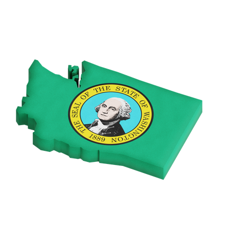 Washington  3D Icon