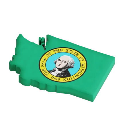 Washington  3D Icon