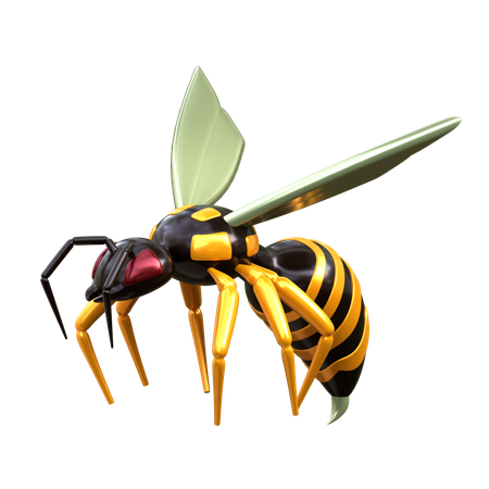 Wasp  3D Icon