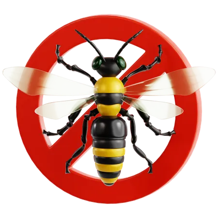 Wasp  3D Icon