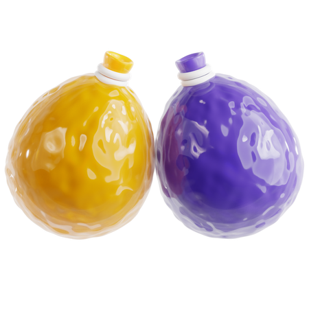 Wasserballon  3D Icon