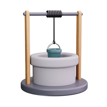 Brunnen  3D Icon