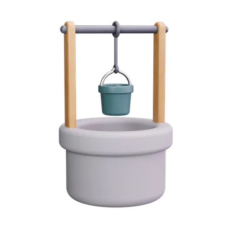 Brunnen  3D Icon