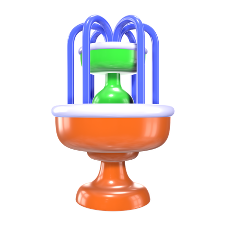 Wasserfontäne  3D Icon