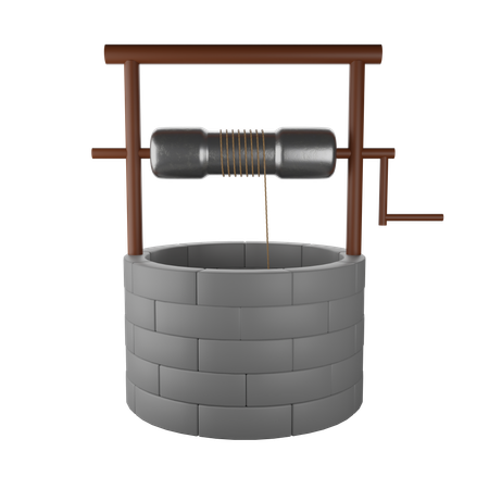 Brunnen  3D Icon