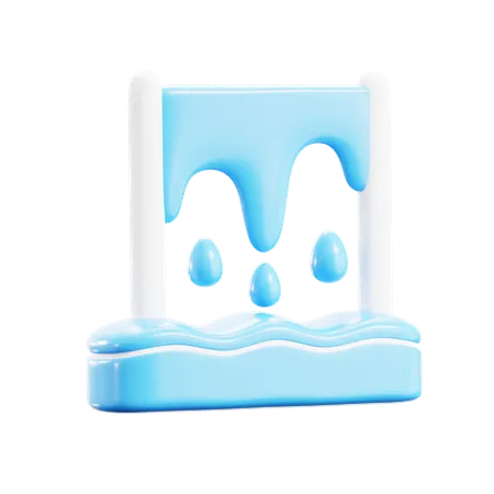 Wasserfall  3D Icon