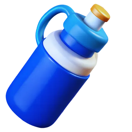 Wasserflasche  3D Icon