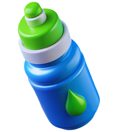 Wasserflasche  3D Icon