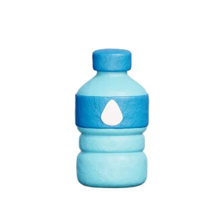 Wasserflasche  3D Icon