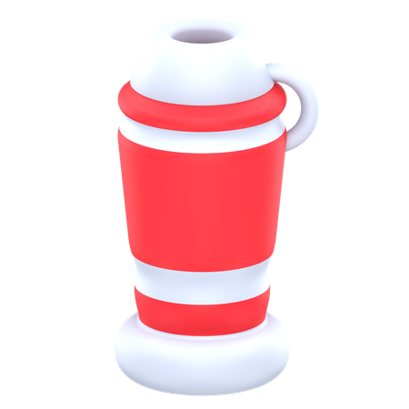 Wasserflasche  3D Icon