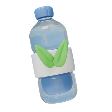 Wasserflasche  3D Icon