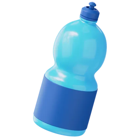 Wasserflasche  3D Icon