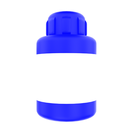 Wasserflasche  3D Icon