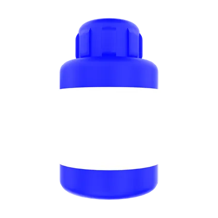 Wasserflasche  3D Icon