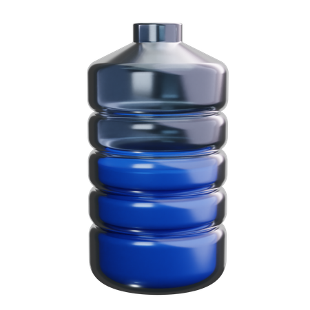 Wasserflasche  3D Icon