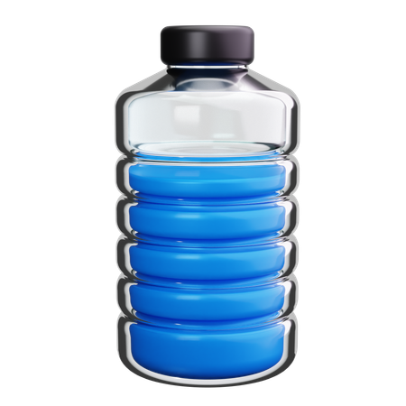 Wasserflasche  3D Icon