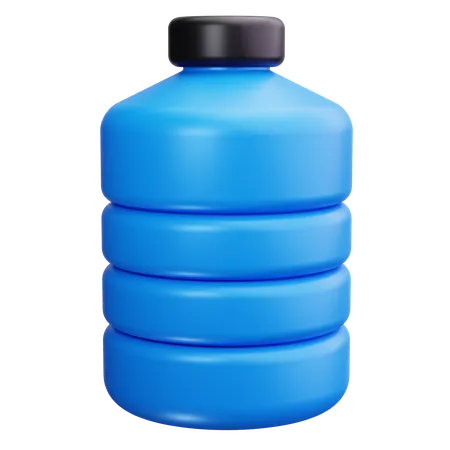 Wasserflasche  3D Icon