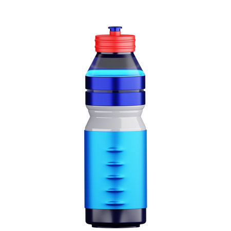 Wasserflasche  3D Icon