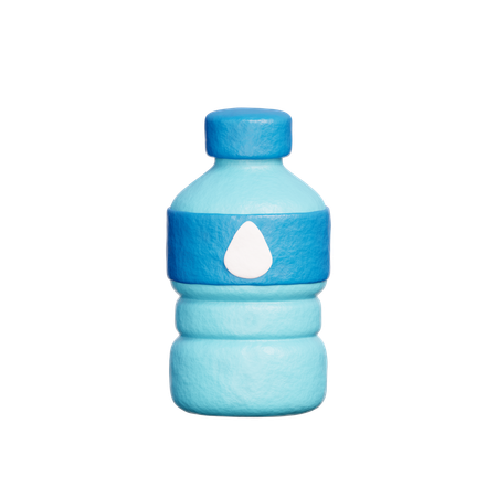 Wasserflasche  3D Icon