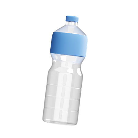 Wasserflasche  3D Illustration