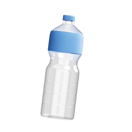 Wasserflasche  3D Illustration