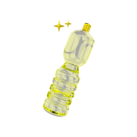 Wasserflasche  3D Illustration