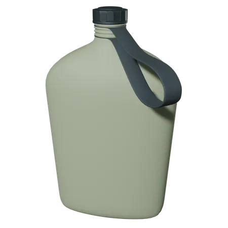 Wasserflasche  3D Icon