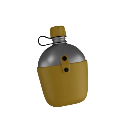 Wasserflasche  3D Icon