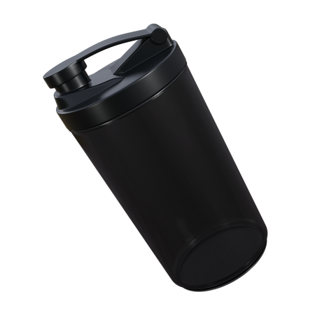 Wasserflasche fürs Fitnessstudio  3D Icon