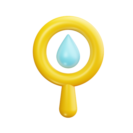 Wasserforschung  3D Icon