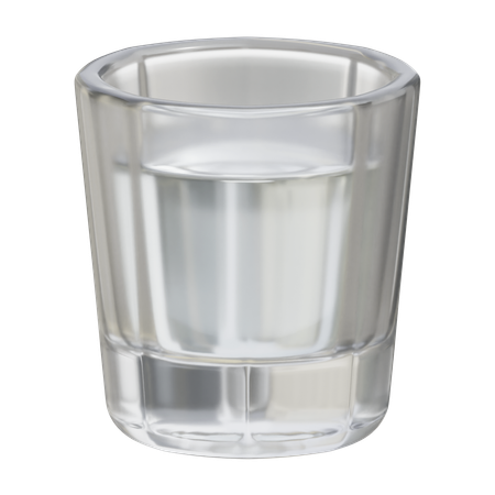 Wasserglas  3D Icon