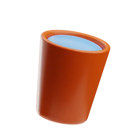 Wasserglas  3D Icon