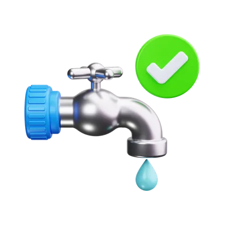 Wasserhahn  3D Icon