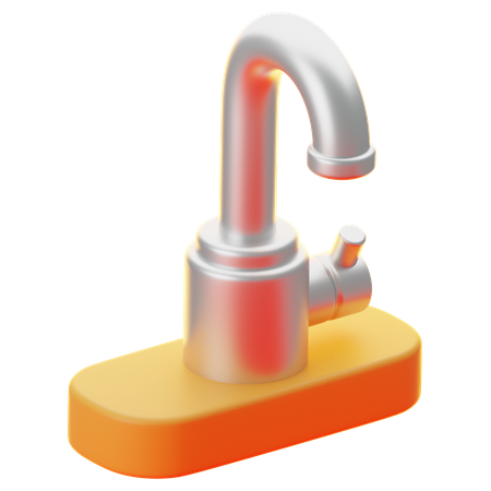 Wasserhahn  3D Icon