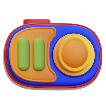 Wasserkamera  3D Icon