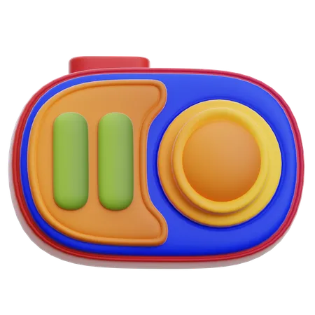 Wasserkamera  3D Icon