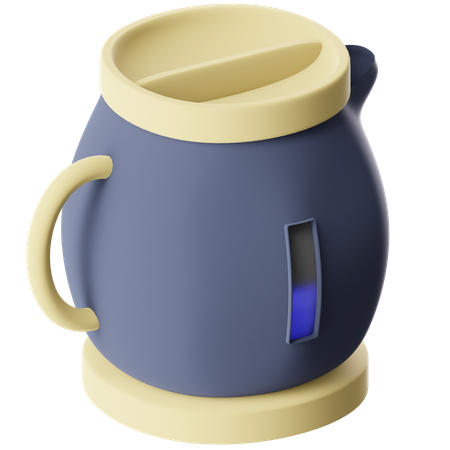 Wasserkocher  3D Icon