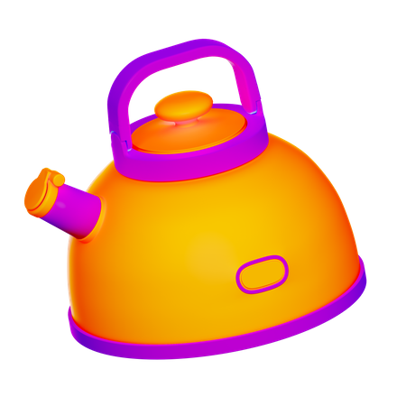 Wasserkocher  3D Icon