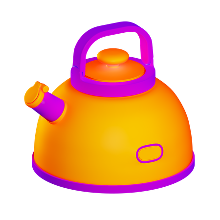 Wasserkocher  3D Icon