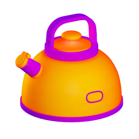 Wasserkocher  3D Icon