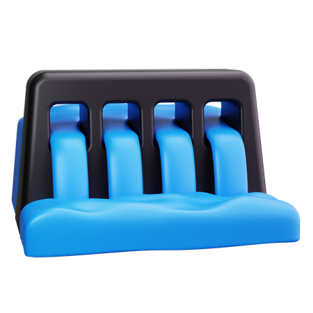 Wasserkraft  3D Icon