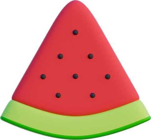 Wassermelone  3D Icon