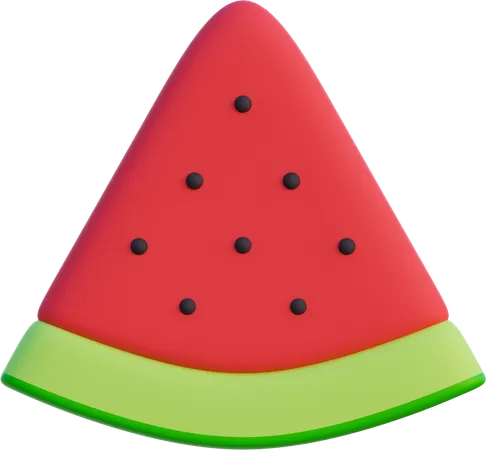 Wassermelone  3D Icon