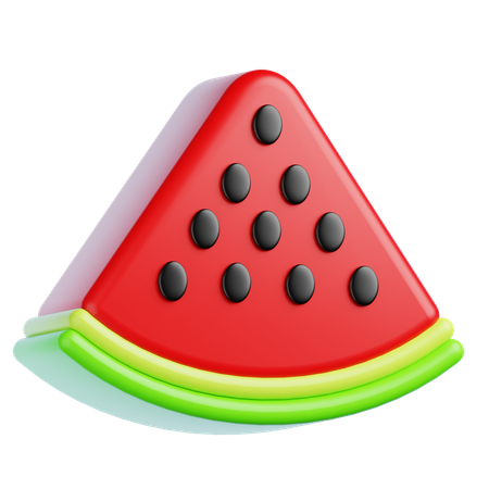 Wassermelone  3D Icon