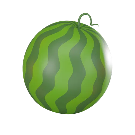 Wassermelone  3D Icon