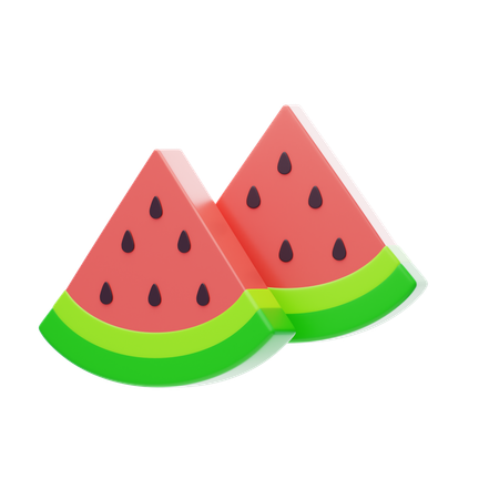 Wassermelone  3D Icon